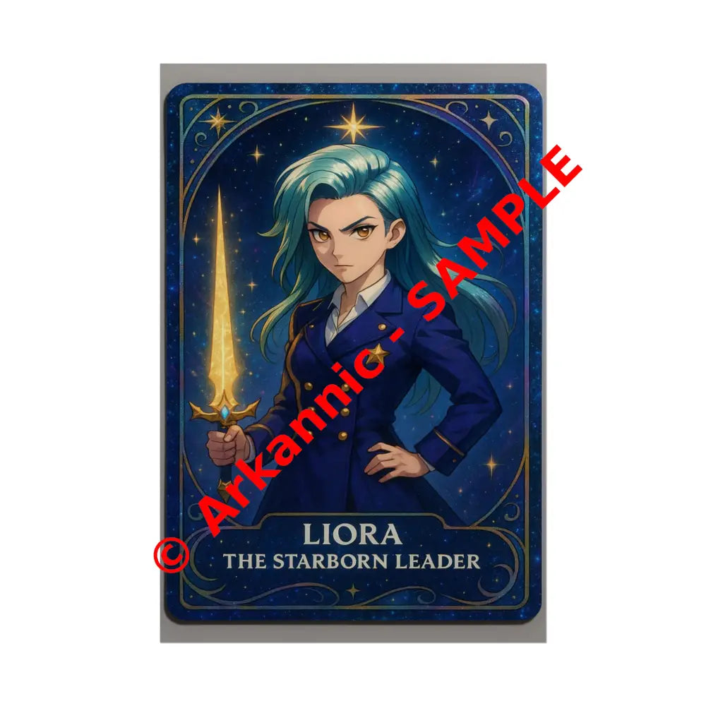 Anime Rolled Poster - Liora The Starborn Leader Character Print Decor for Gamers Anime Wall Art 20″ x 30″ (Vertical)