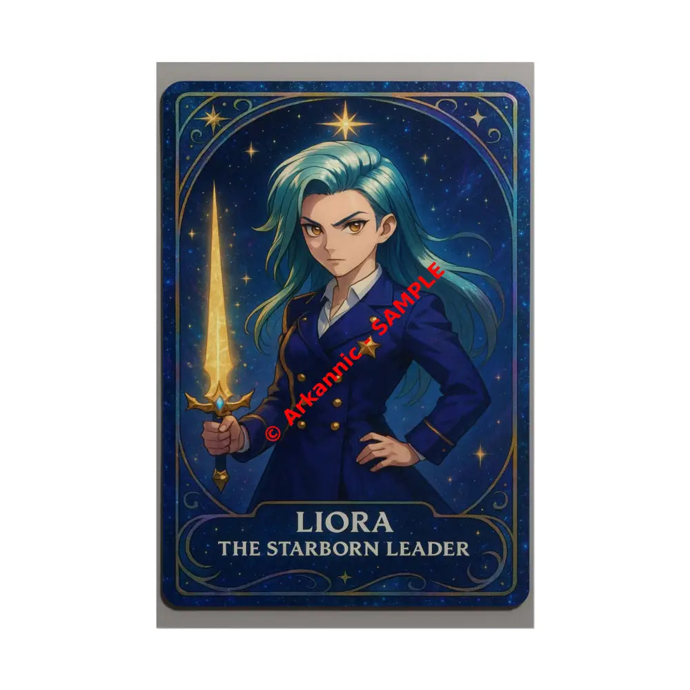 Anime Rolled Poster - Liora The Starborn Leader Character Print Decor for Gamers Anime Wall Art 24’’ x 36’’ (Vertical)