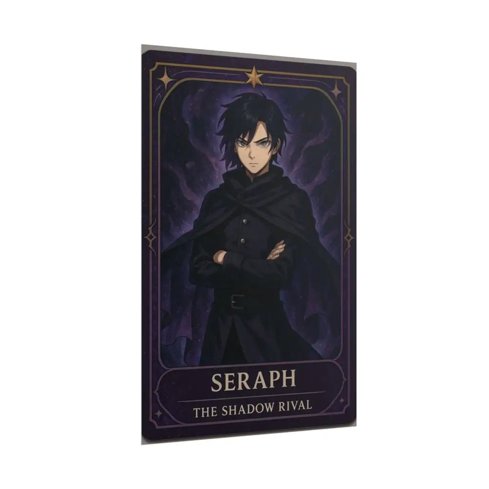 Anime Rolled Poster - Seraph The Shadow Rival Character Print Decor for Fans Gift for Gamers Anime Wall Art Poster