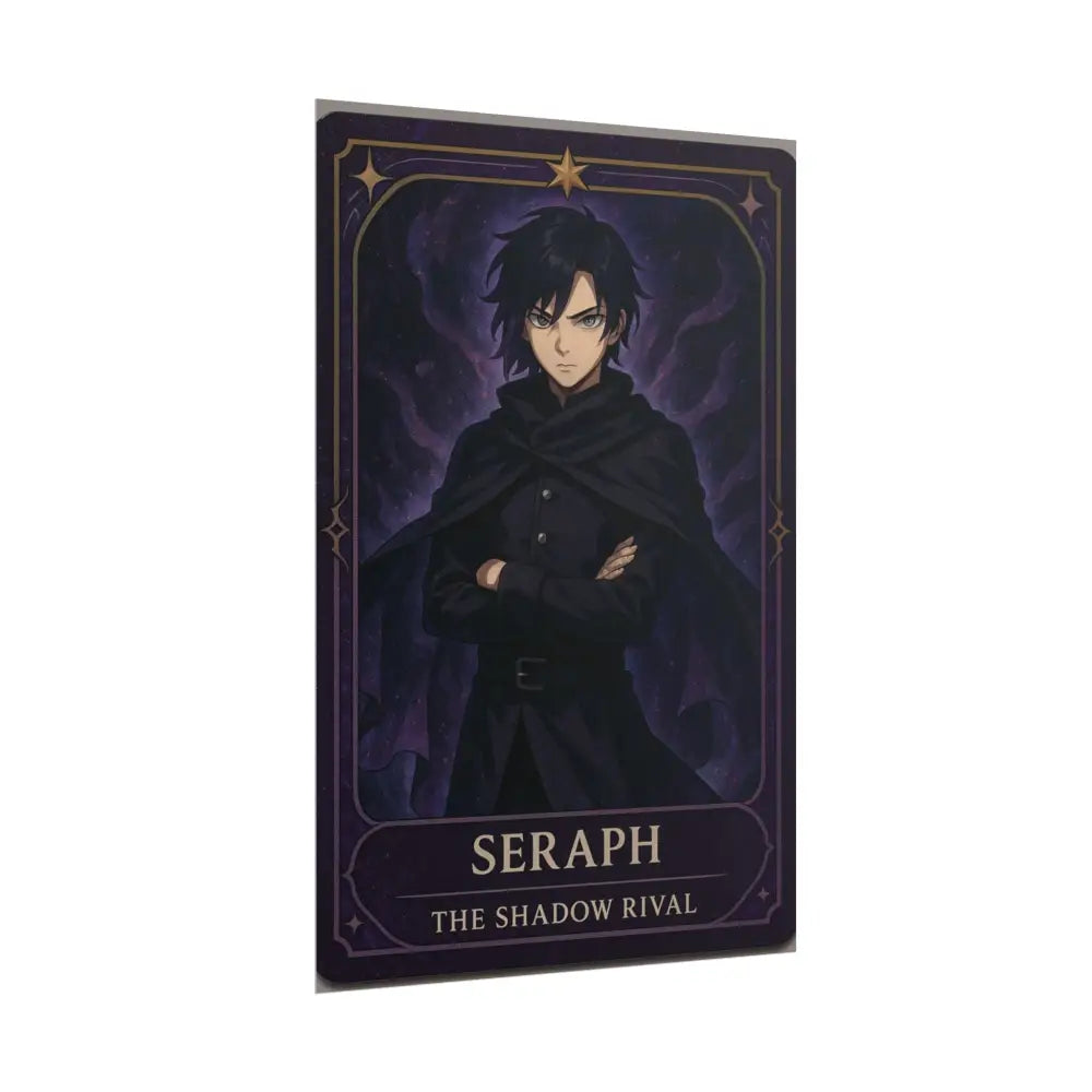 Anime Rolled Poster - Seraph The Shadow Rival Character Print Decor for Fans Gift for Gamers Anime Wall Art Poster