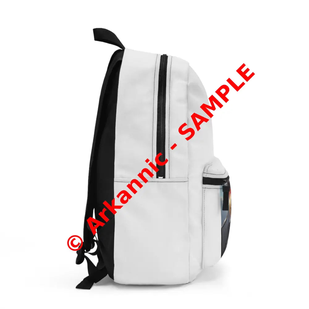 Ascension Through Color: Vortex of Transformation Surreal Urban Journey Backpack One size Bags
