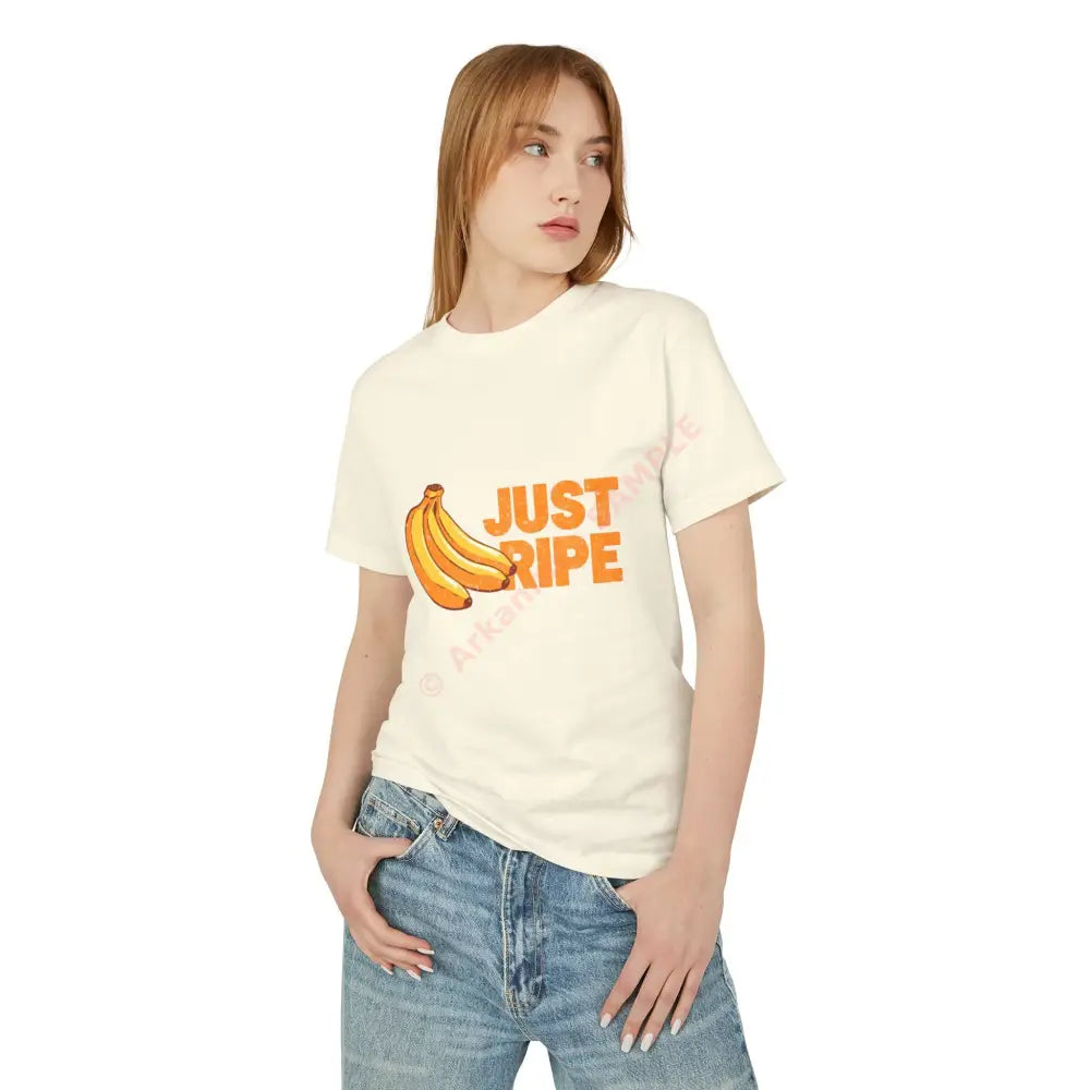 Banana Tee - Retro ’Just Ripe’ Design T-Shirt
