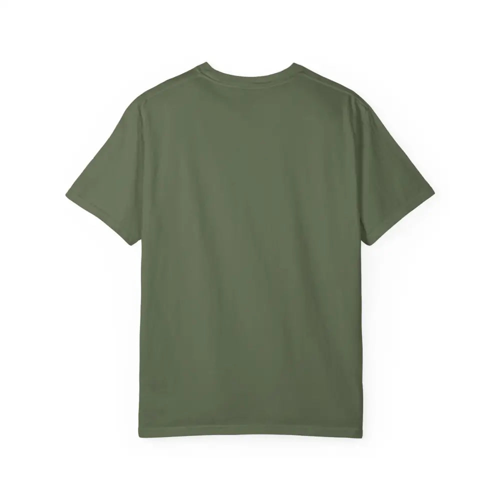 ’Beach Besties’ Garment-Dyed T-Shirt – Cat & Dog Sunset Ride T-Shirt