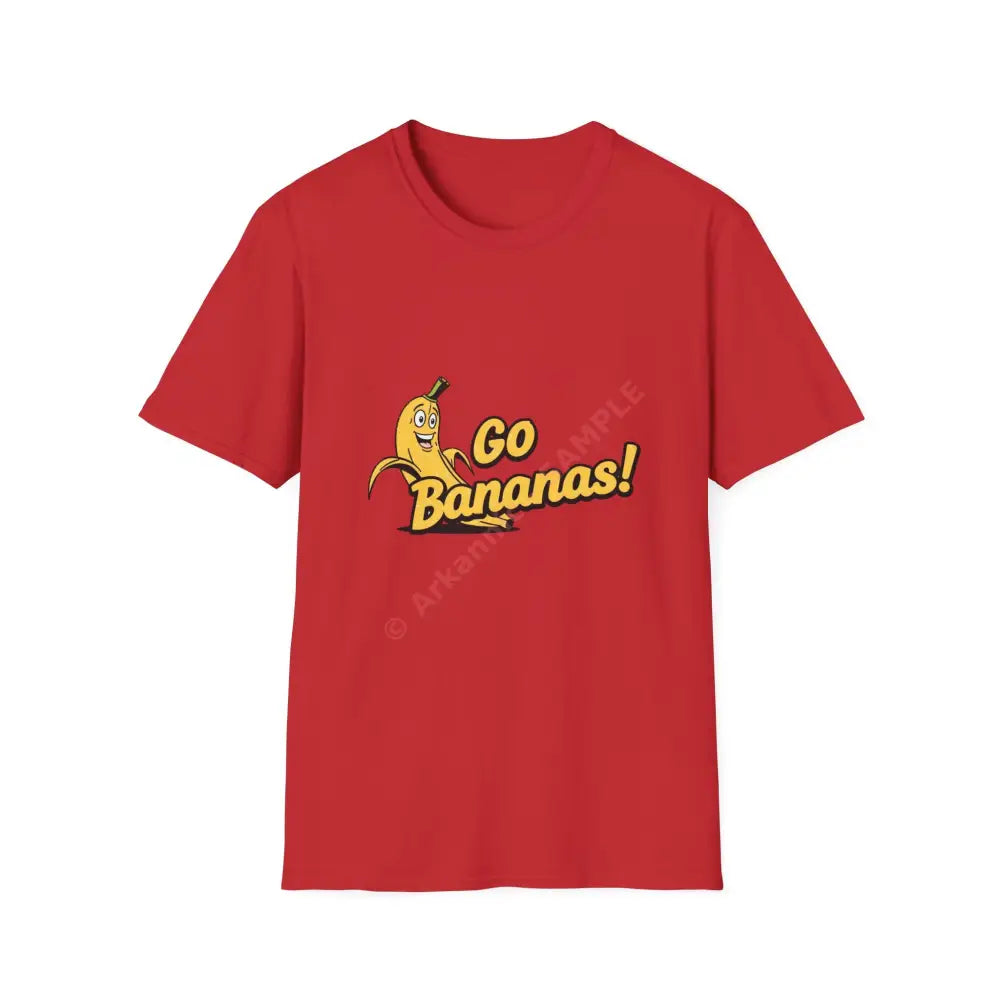 Cartoon banana T-shirt with funky bold lettering Positive Vibes Tee Casual Wear Gift for Friends Summer Style