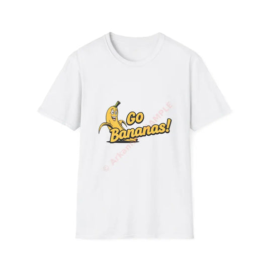 Cartoon banana T-shirt with funky bold lettering Positive Vibes Tee Casual Wear Gift for Friends Summer Style