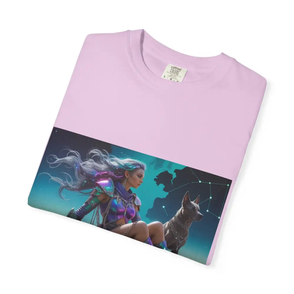 Celestial Guardian Unisex Garment-Dyed T-shirt T-Shirt