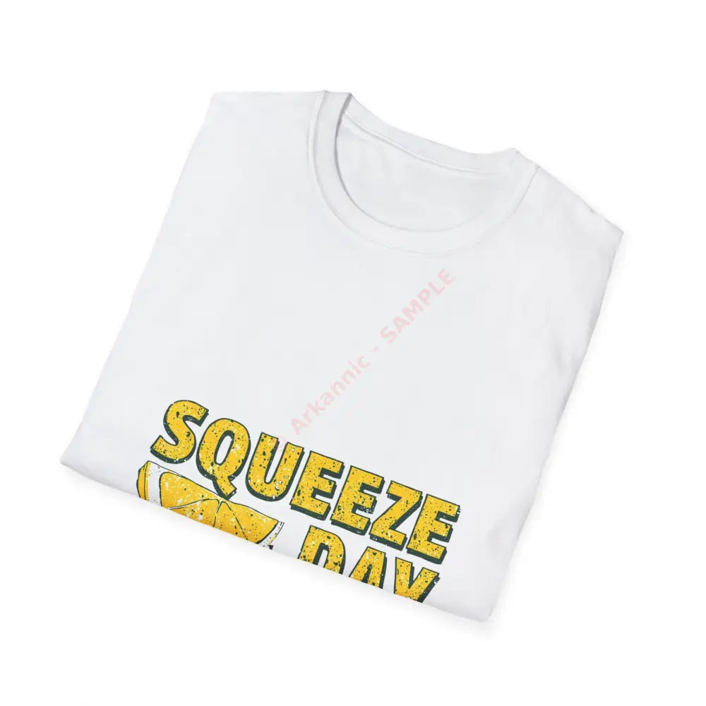 Cheerful Lemon Quote T-Shirt Positive Vibes Tee Casual Wear Gift for Friends Summer Style Motivational Apparel T-Shirt