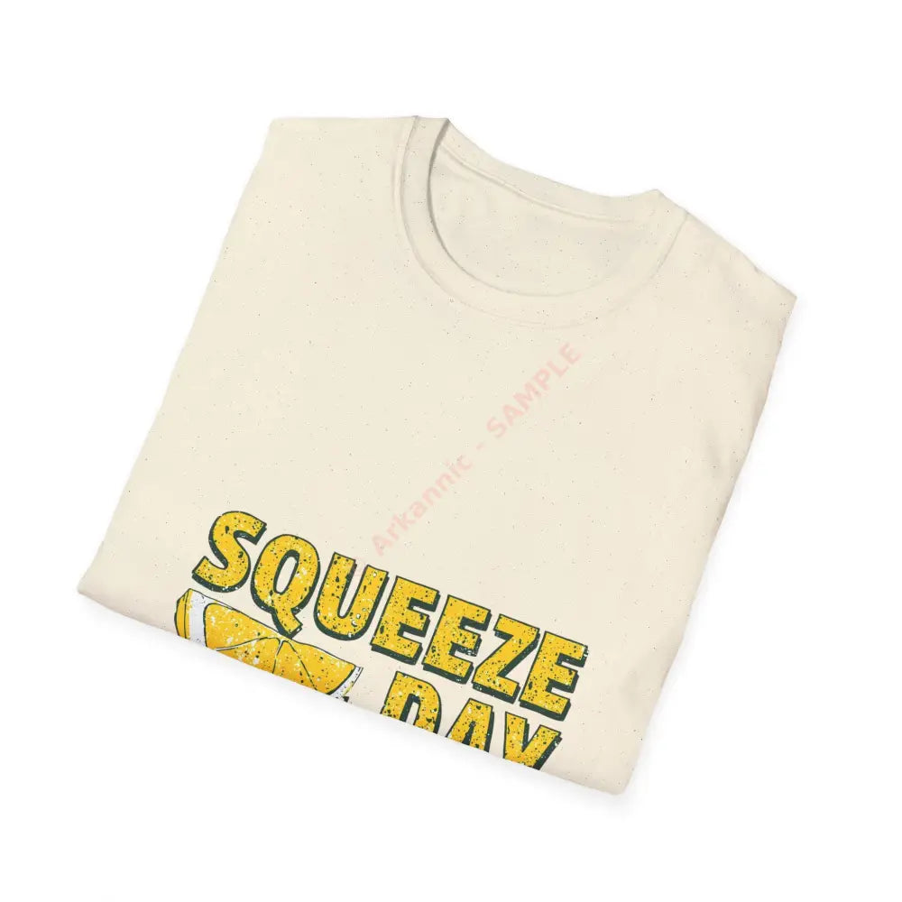 Cheerful Lemon Quote T-Shirt Positive Vibes Tee Casual Wear Gift for Friends Summer Style Motivational Apparel T-Shirt
