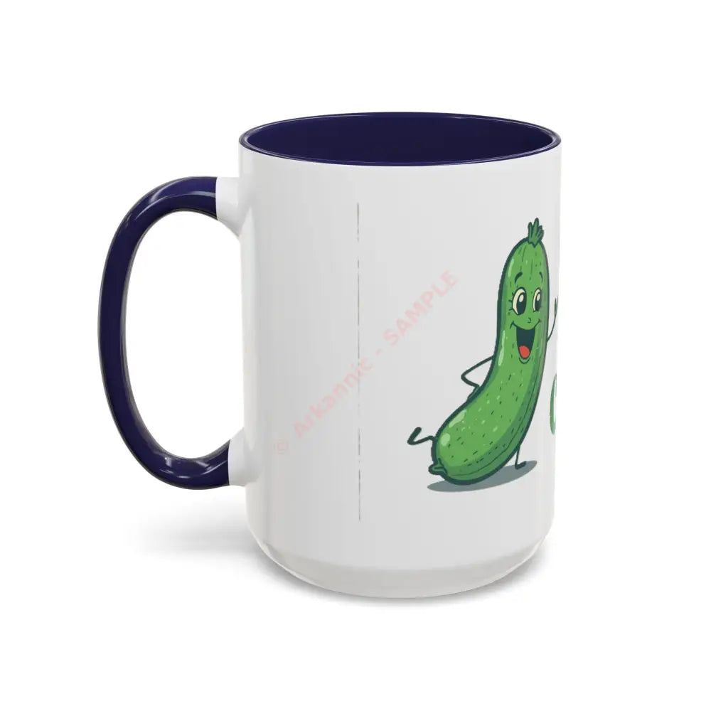 Chill as a Cucumber Coffee Mug | Funny Green Design | Cool Gift for Coffee & Tea Lovers Mug