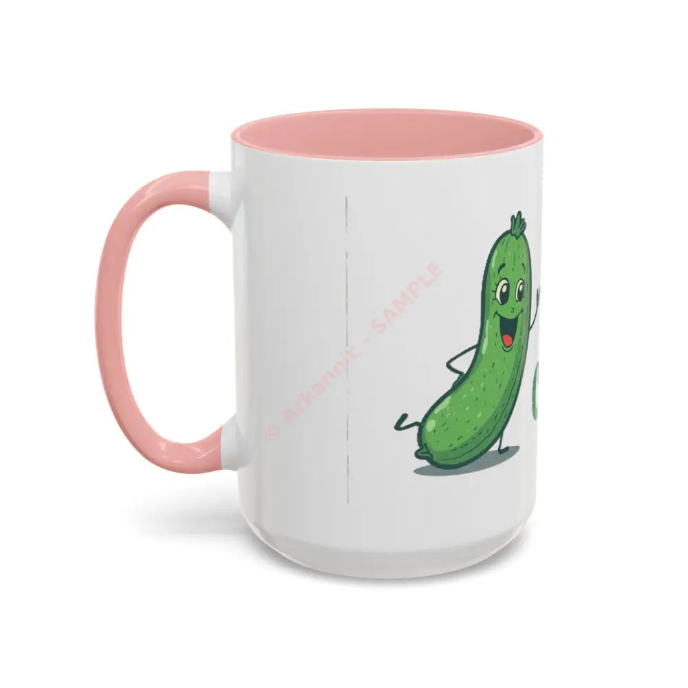 Chill as a Cucumber Coffee Mug | Funny Green Design | Cool Gift for Coffee & Tea Lovers Mug
