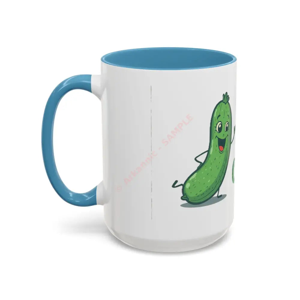 Chill as a Cucumber Coffee Mug | Funny Green Design | Cool Gift for Coffee & Tea Lovers Mug