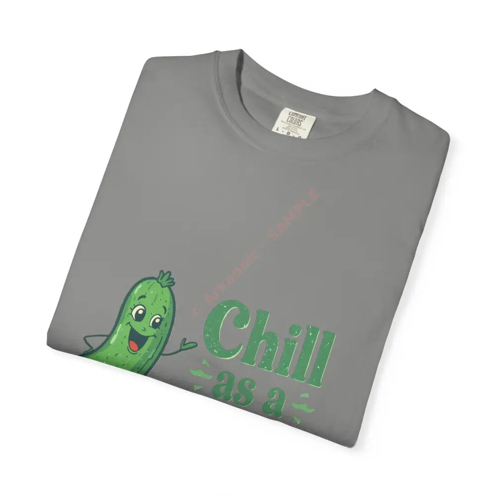 Chill as a Cucumber T-Shirt Funny T-Shirt Unisex Tee Gift for Him Gift for Her Relaxed Vibes Summer Fashion T-Shirt