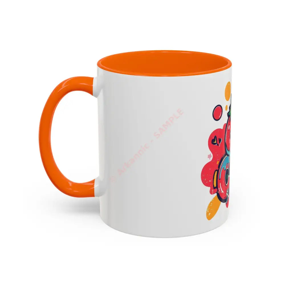 Cool Strawberry Coffee Mug | Cute Kawaii Fruit Design | Fun Gift for Coffee & Tea Lovers Mug