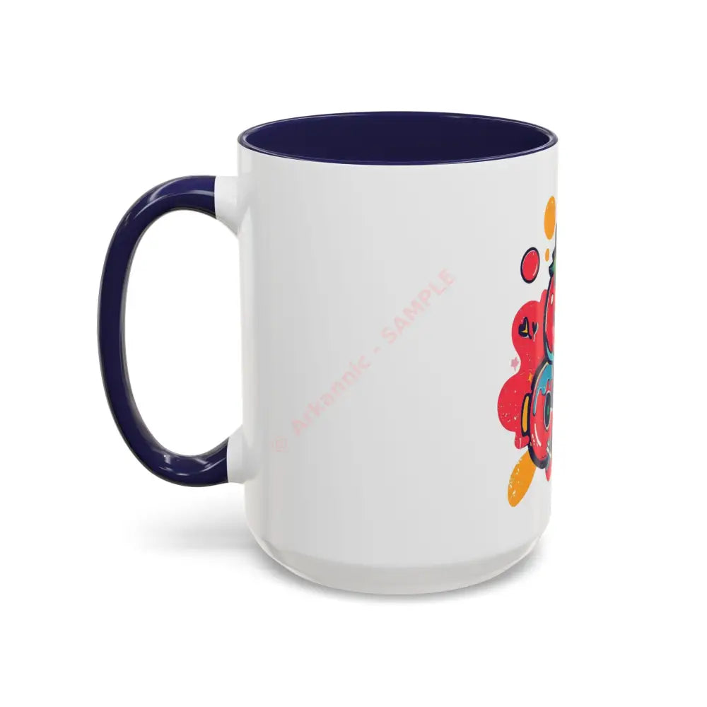 Cool Strawberry Coffee Mug | Cute Kawaii Fruit Design | Fun Gift for Coffee & Tea Lovers Mug
