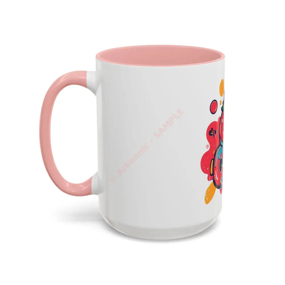 Cool Strawberry Coffee Mug | Cute Kawaii Fruit Design | Fun Gift for Coffee & Tea Lovers Mug