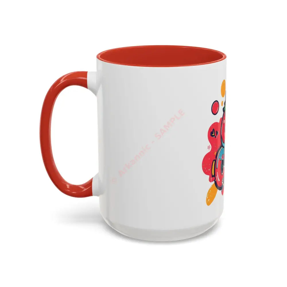 Cool Strawberry Coffee Mug | Cute Kawaii Fruit Design | Fun Gift for Coffee & Tea Lovers Mug
