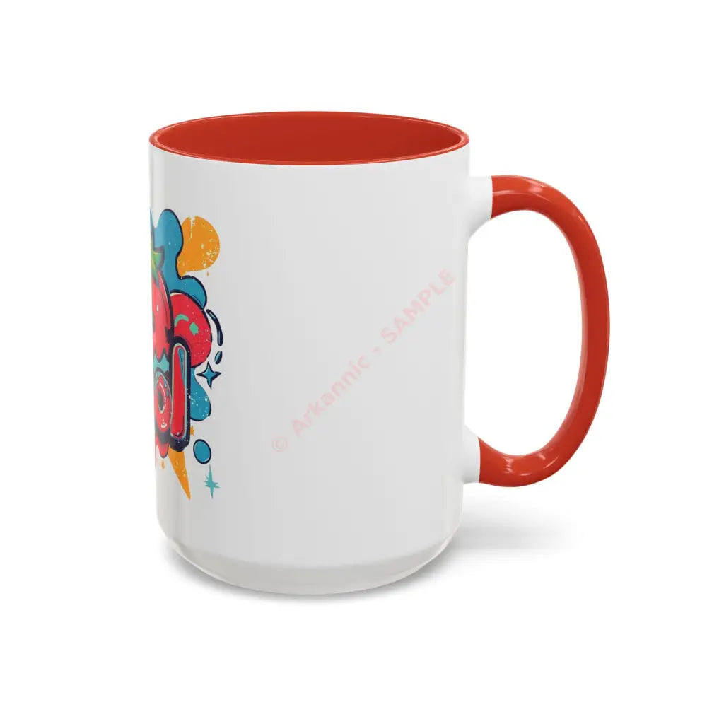 Cool Strawberry Coffee Mug | Cute Kawaii Fruit Design | Fun Gift for Coffee & Tea Lovers Mug