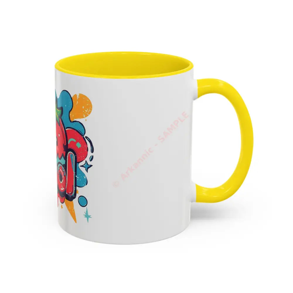 Cool Strawberry Coffee Mug | Cute Kawaii Fruit Design | Fun Gift for Coffee & Tea Lovers Mug