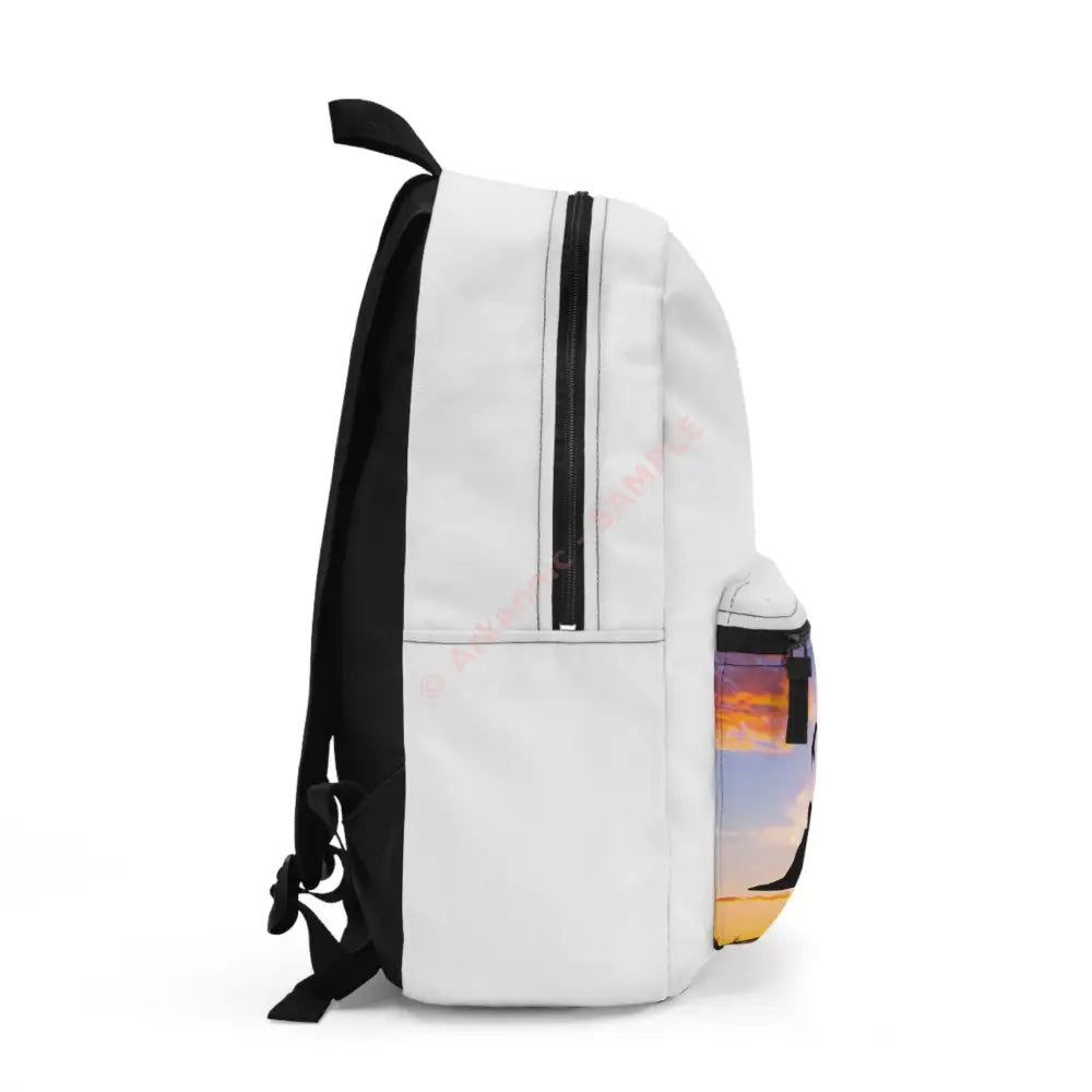 Dinosaur Sunset Backpack Trendy School Bag Adventure Backpack Kids Backpack Gift for Dinosaur Lovers One size Bags