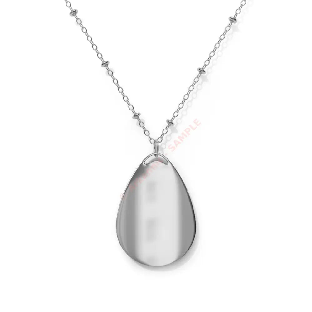 Elegant Oval Necklace with Unique Design Perfect for Everyday Wear Gifts for Her Fashion Accessory Anniversary Gift