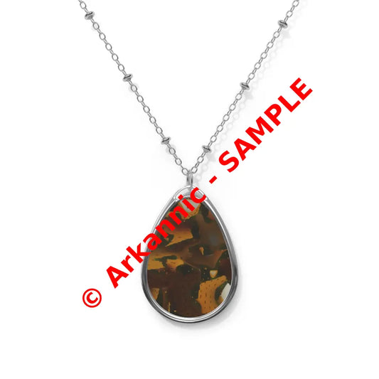 Elegant Oval Necklace with Unique Design Perfect for Everyday Wear Gifts for Her Fashion Accessory Anniversary Gift