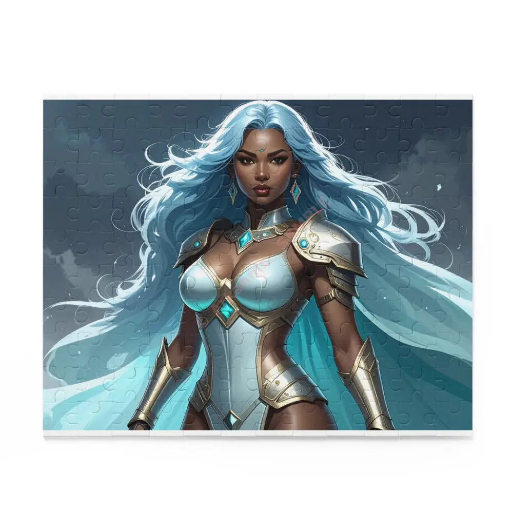 Fantasy Themed Puzzle Featuring Strong Character 120-Piece Puzzle 252-Piece Puzzle 500-Piece Puzzle Gift for Gamers