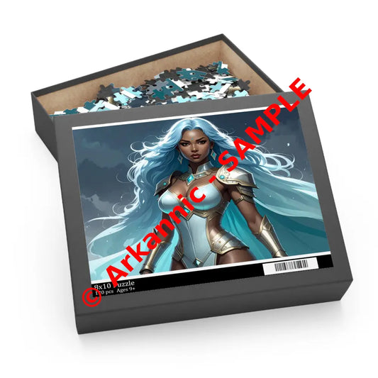 Fantasy Themed Puzzle Featuring Strong Character 120-Piece Puzzle 252-Piece Puzzle 500-Piece Puzzle Gift for Gamers