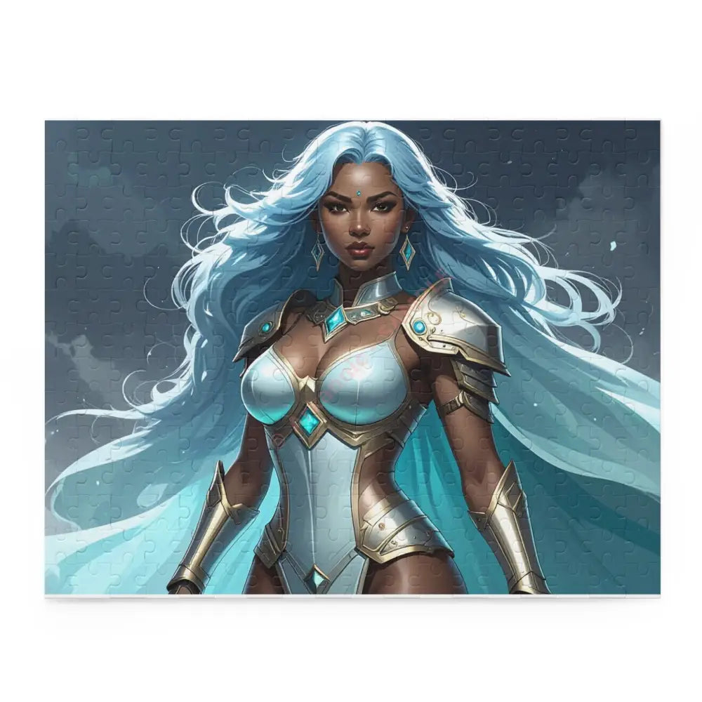 Fantasy Themed Puzzle Featuring Strong Character 120-Piece Puzzle 252-Piece Puzzle 500-Piece Puzzle Gift for Gamers