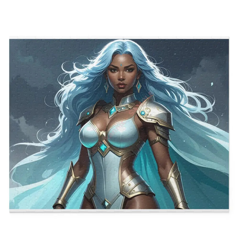 Fantasy Themed Puzzle Featuring Strong Character 120-Piece Puzzle 252-Piece Puzzle 500-Piece Puzzle Gift for Gamers