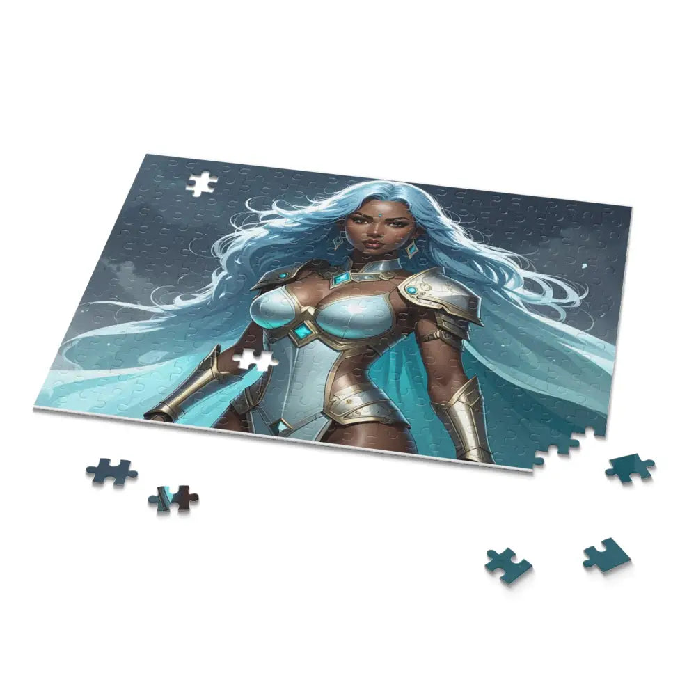 Fantasy Themed Puzzle Featuring Strong Character 120-Piece Puzzle 252-Piece Puzzle 500-Piece Puzzle Gift for Gamers