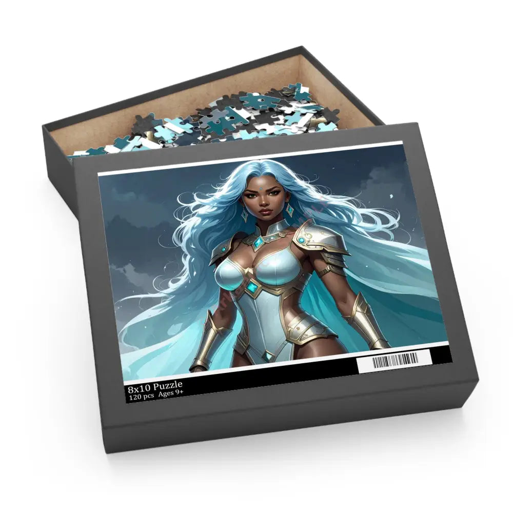 Fantasy Themed Puzzle Featuring Strong Character 120-Piece Puzzle 252-Piece Puzzle 500-Piece Puzzle Gift for Gamers