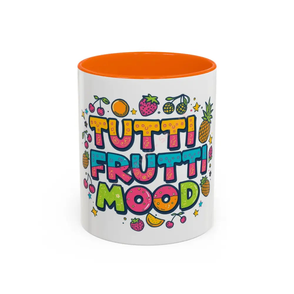 Fruit Mood Mug 11oz / Orange Mug