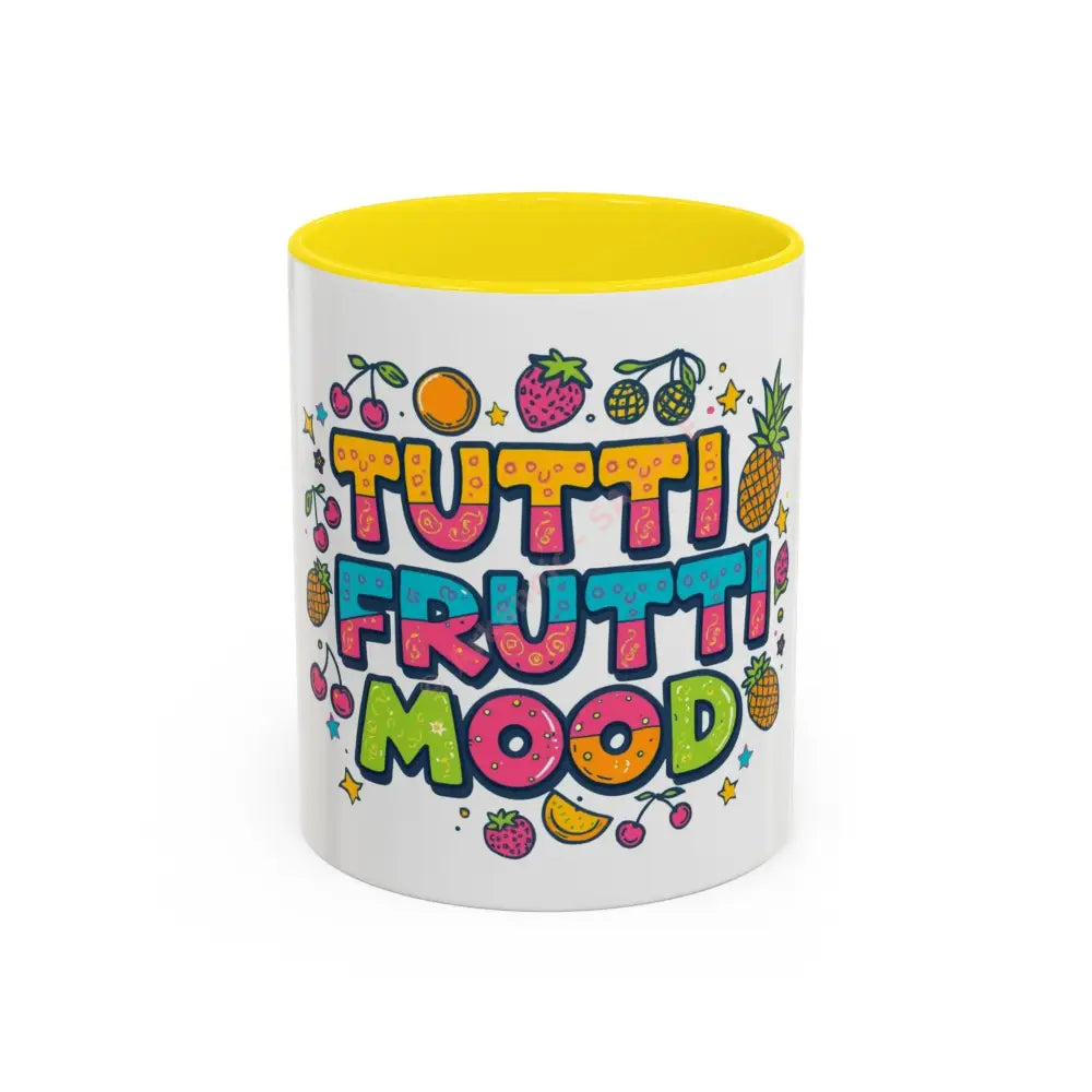 Fruit Mood Mug 11oz / Yellow Mug