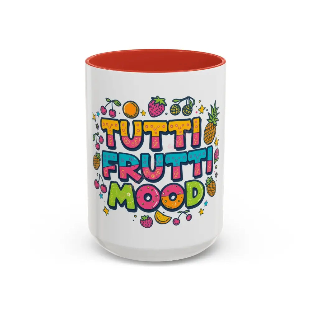 Fruit Mood Mug 15oz / Red Mug