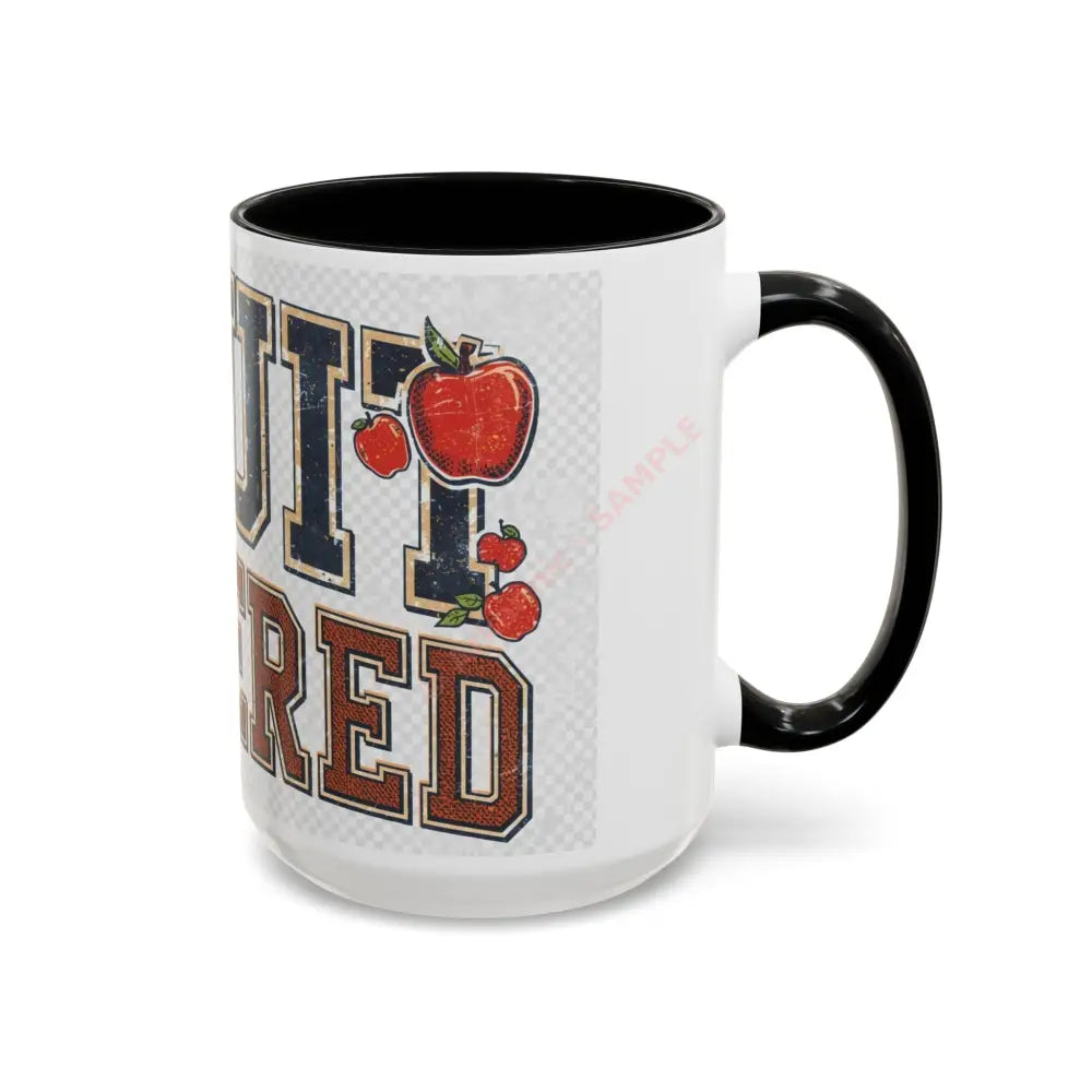 Fruit Powered Coffee Mug | Bold Motivational Mug for Coffee & Tea Lovers Mug