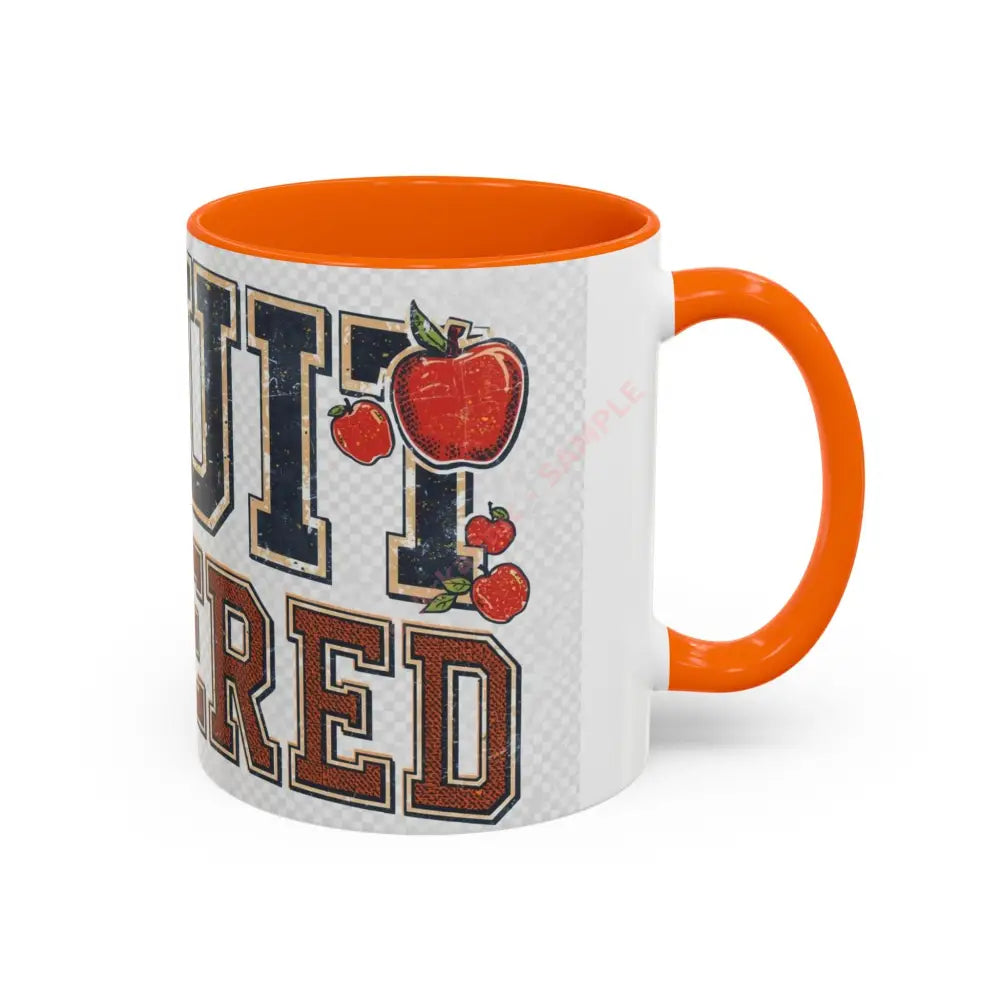 Fruit Powered Coffee Mug | Bold Motivational Mug for Coffee & Tea Lovers Mug