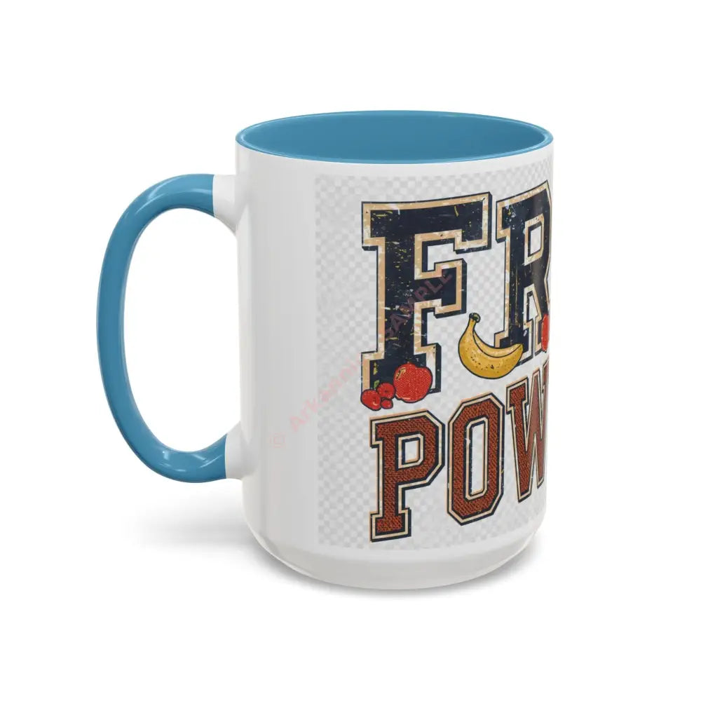 Fruit Powered Coffee Mug | Bold Motivational Mug for Coffee & Tea Lovers Mug