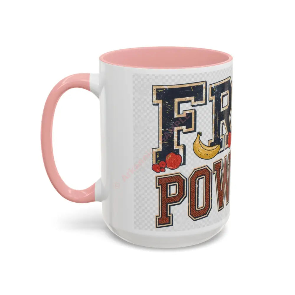 Fruit Powered Coffee Mug | Bold Motivational Mug for Coffee & Tea Lovers Mug