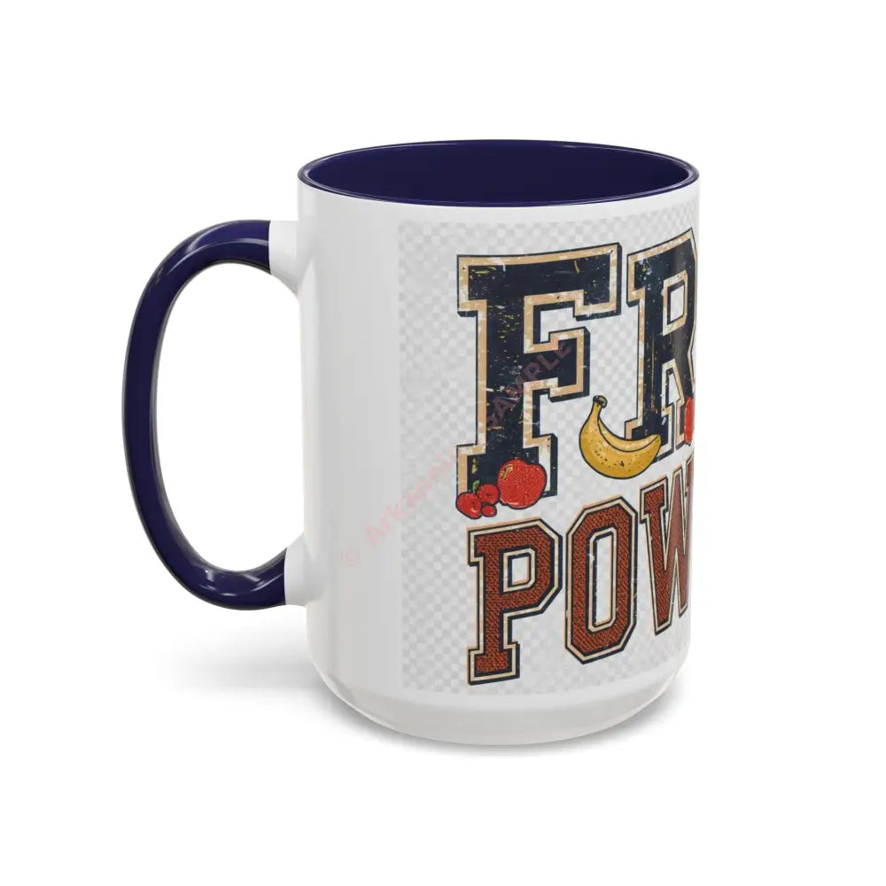 Fruit Powered Coffee Mug | Bold Motivational Mug for Coffee & Tea Lovers Mug