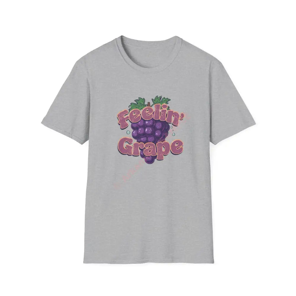 Grape T-shirt with bubbly groovy retro font Positive Vibes Tee Casual Wear Gift for Friends Summer Style Motivational