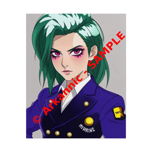 Liora Anime Character Rolled Poster Vintage Anime Decor Unique Wall Art 8″ x 10″ (Vertical) / Matte Poster