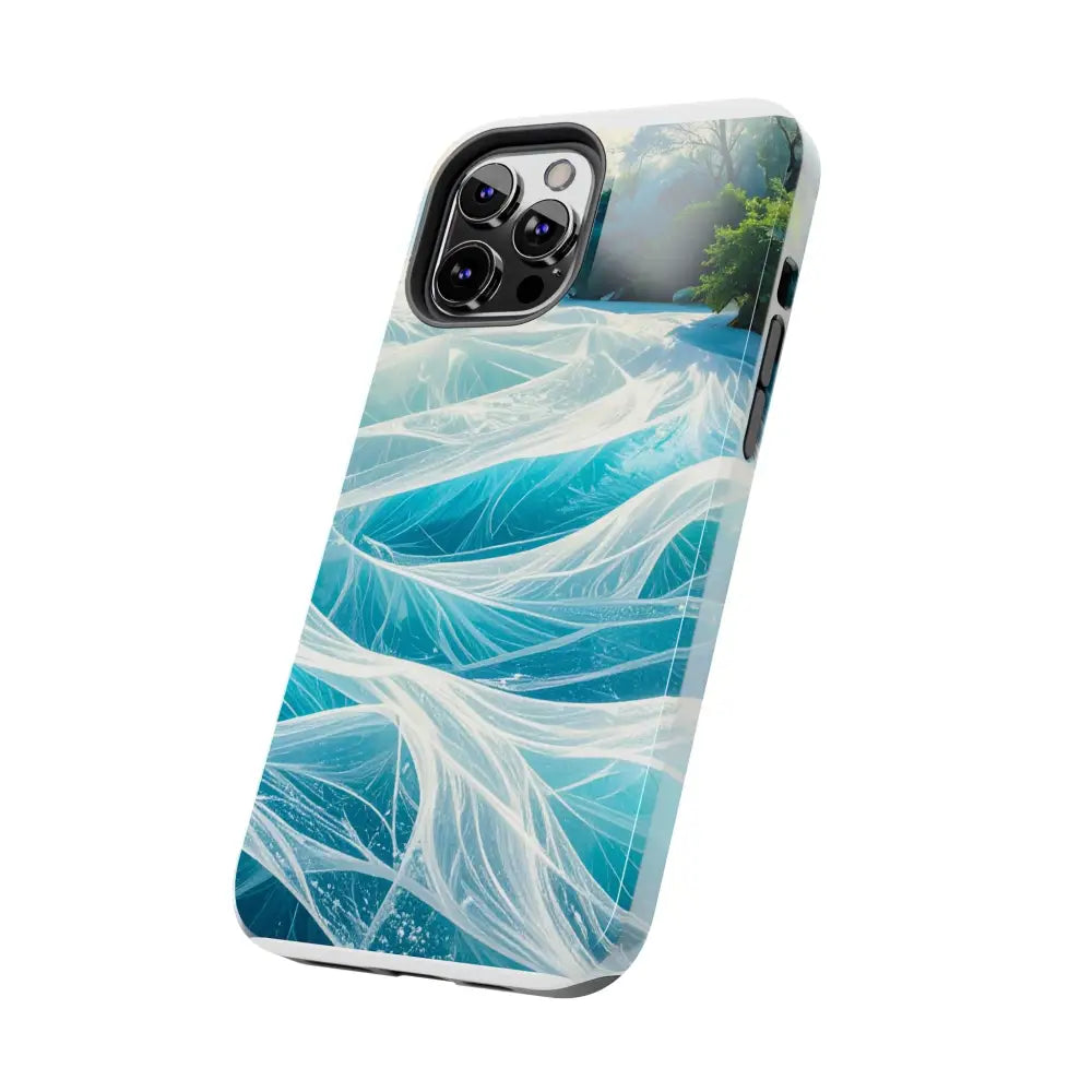 Ocean Waves Tough Phone Case | Protective Cover Beach Lover Gift Summer Vibe Accessory Unique Phone Protector Nature