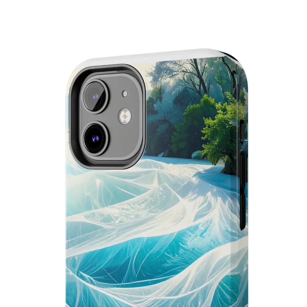 Ocean Waves Tough Phone Case | Protective Cover Beach Lover Gift Summer Vibe Accessory Unique Phone Protector Nature