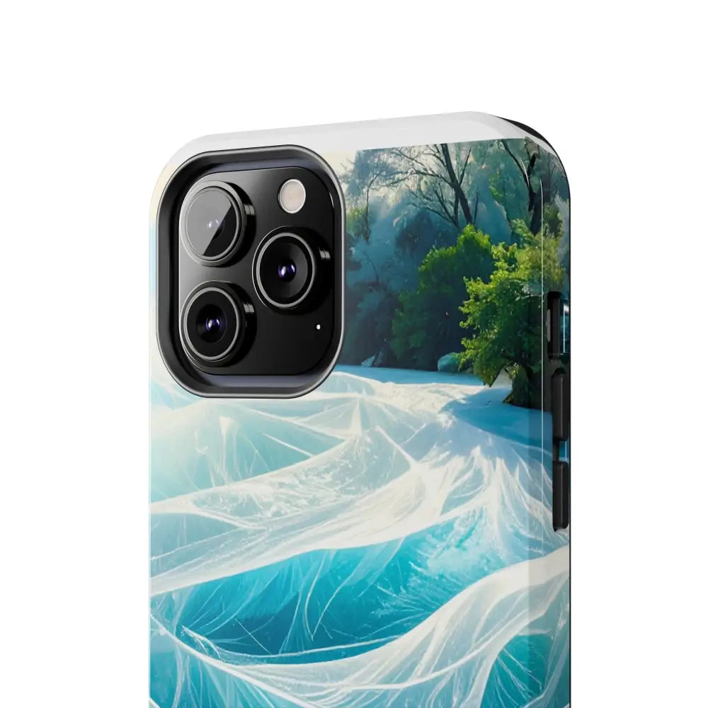 Ocean Waves Tough Phone Case | Protective Cover Beach Lover Gift Summer Vibe Accessory Unique Phone Protector Nature