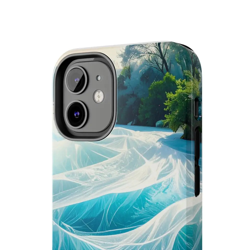 Ocean Waves Tough Phone Case | Protective Cover Beach Lover Gift Summer Vibe Accessory Unique Phone Protector Nature