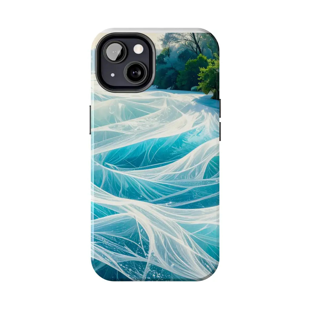Ocean Waves Tough Phone Case | Protective Cover Beach Lover Gift Summer Vibe Accessory Unique Phone Protector Nature
