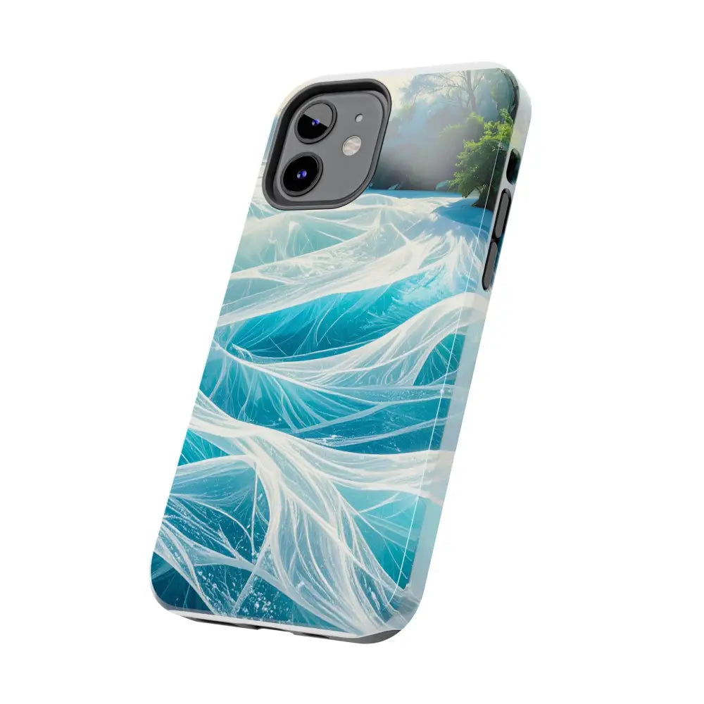 Ocean Waves Tough Phone Case | Protective Cover Beach Lover Gift Summer Vibe Accessory Unique Phone Protector Nature