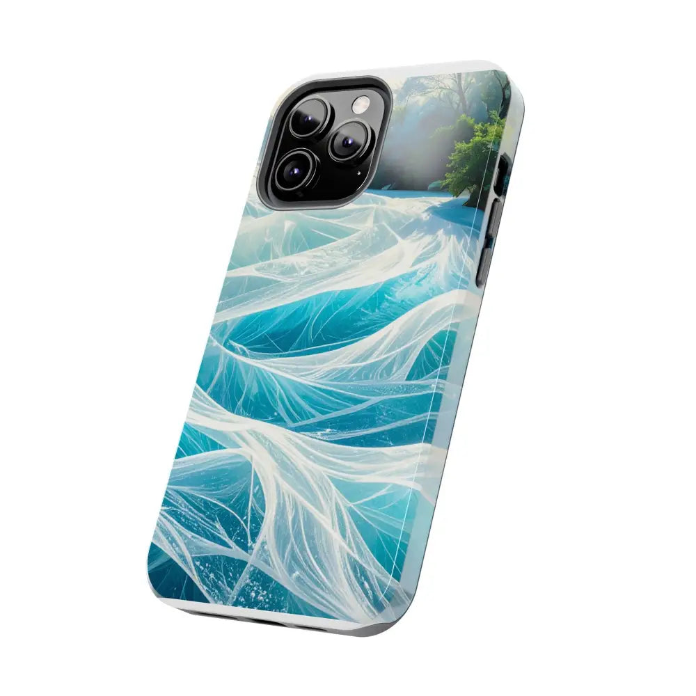 Ocean Waves Tough Phone Case | Protective Cover Beach Lover Gift Summer Vibe Accessory Unique Phone Protector Nature