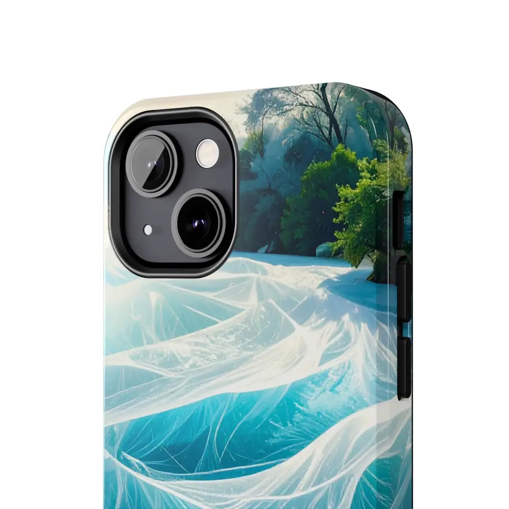 Ocean Waves Tough Phone Case | Protective Cover Beach Lover Gift Summer Vibe Accessory Unique Phone Protector Nature