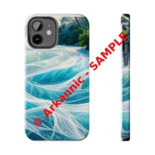 Ocean Waves Tough Phone Case | Protective Cover Beach Lover Gift Summer Vibe Accessory Unique Phone Protector Nature